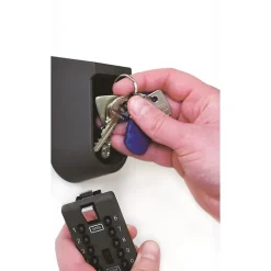 Lifebox Mini Coffre pour clés en métal mural avec code de sécurité