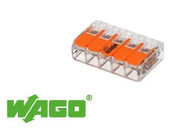 Wago 15 mini connecteur 5 entrées pour fil souple ou rigide