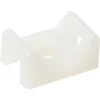 Diall Fixation Et Raccordement Du Câble-25 mini embase à visser pour cavaliers de serrage de 4,8 mm transparent