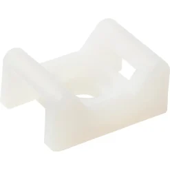 Diall 25 mini embase à visser pour cavaliers de serrage de 9 mm transparent