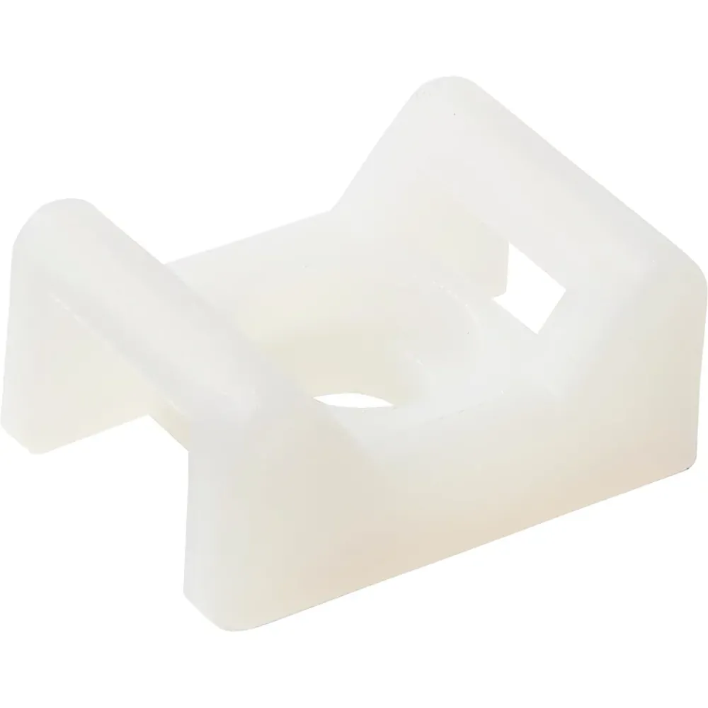 Diall 25 mini embase à visser pour cavaliers de serrage de 9 mm transparent