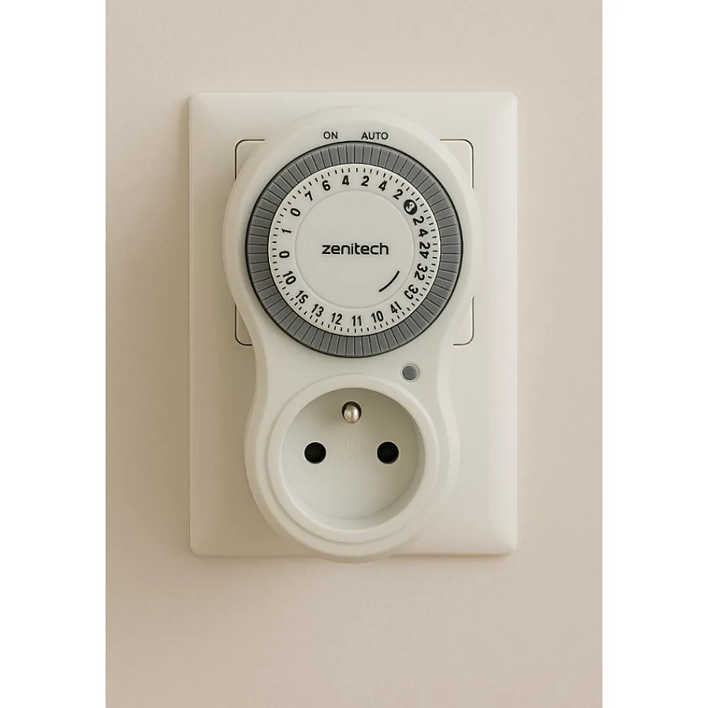 Zenitech Minuterie 16A - Blanc - Bolea -