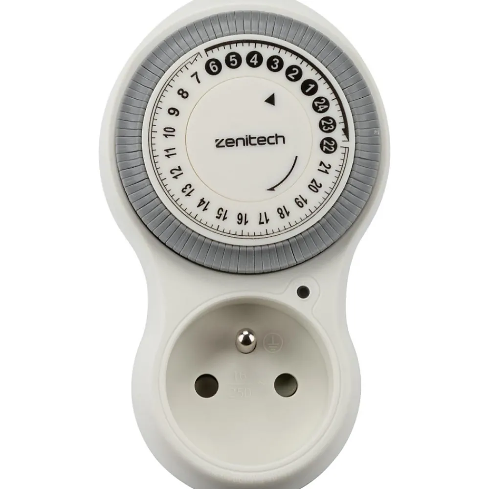 Zenitech Minuterie 16A - Blanc - Bolea -