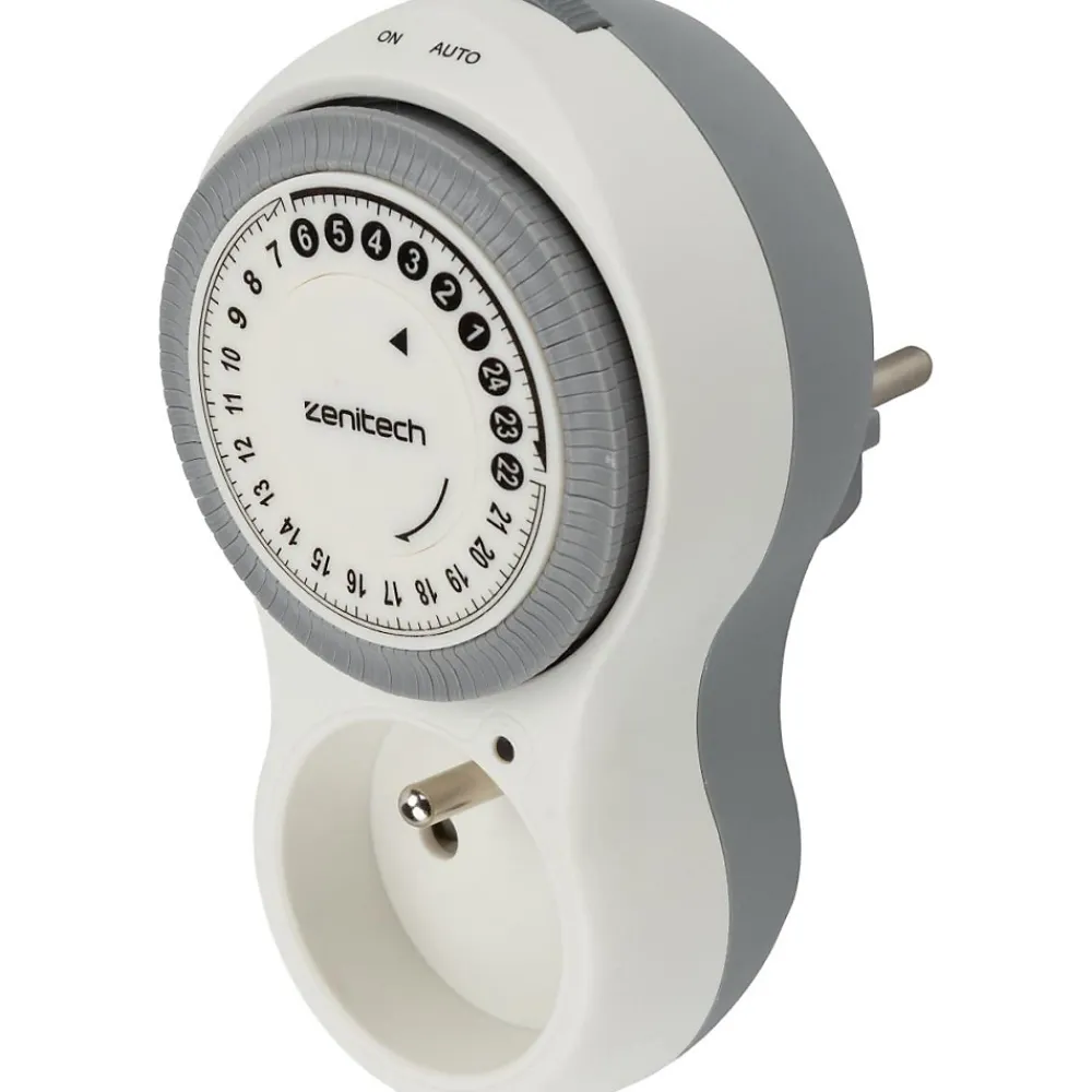 Zenitech Minuterie 16A - Blanc - Bolea -