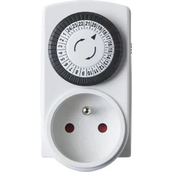 LAP Minuterie mécanique à programmation quotidienne intérieure, lot de 3
