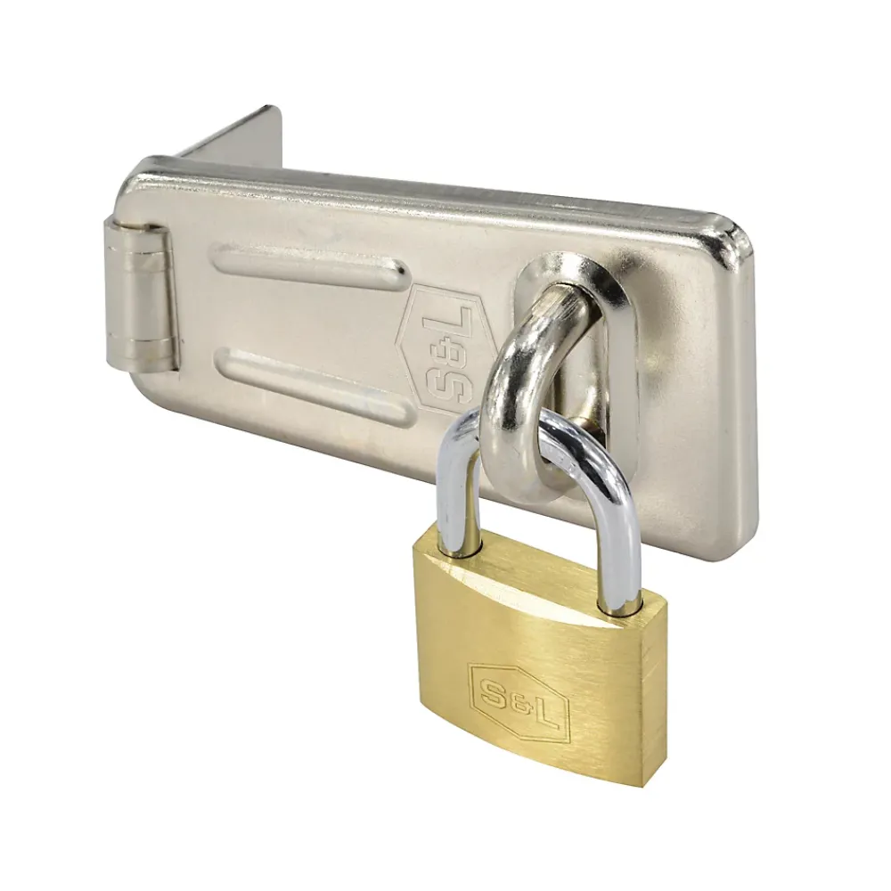 Smith & Locke Cadenas, Antivol-Moraillon et cadenas laiton 40mm