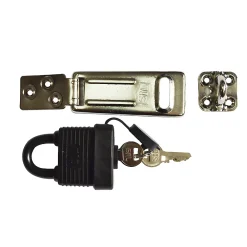 Smith & Locke Loquet, Targette Et Moraillon De Porte-Moraillon et demi-anneau extérieur 40 mm
