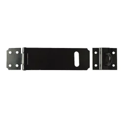Smith & Locke Loquet, Targette Et Moraillon De Porte-Moraillon et demi-anneau Noir 150 mm