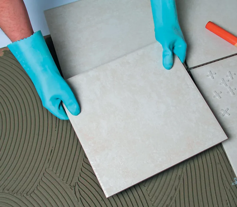 Semin Colle Carrelage-Mortier Colle Polyvalent pour Carrelage Kedoflex Gris , Intérieur/Extérieur, sac de 25 kg, lot de 3