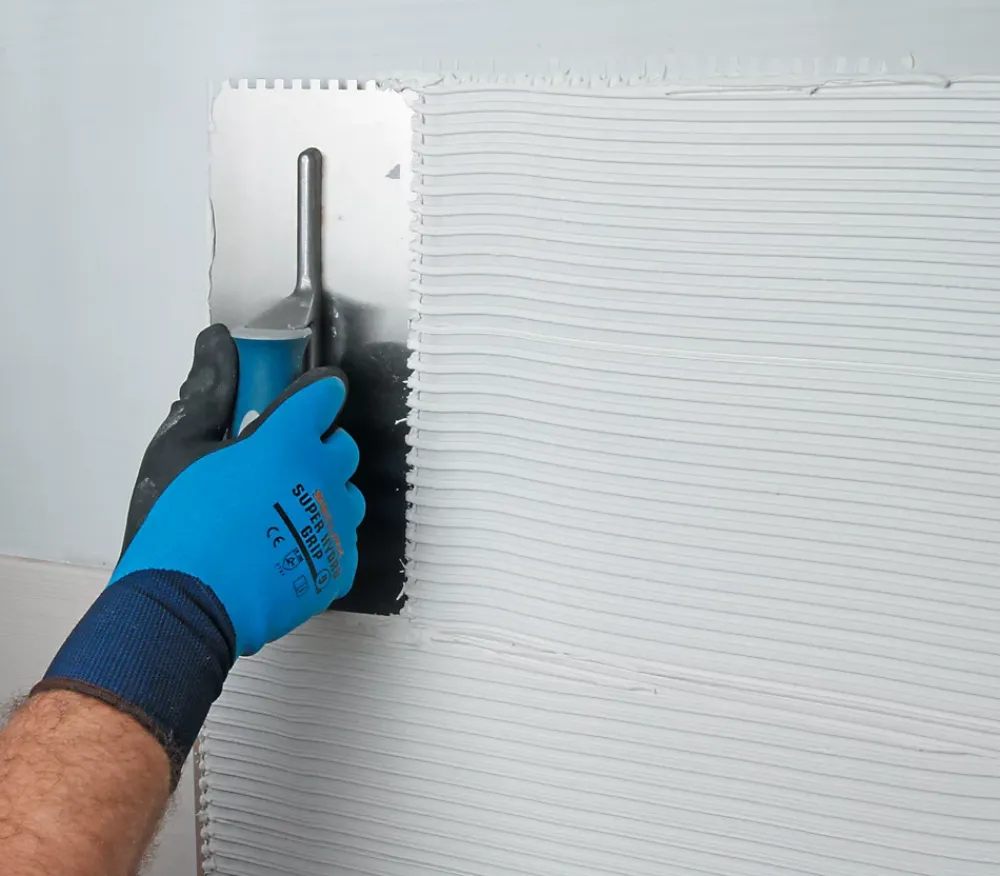 Semin Colle Carrelage-Mortier Colle Polyvalent pour Carrelage Kedoflex Blanc , Intérieur/Extérieur, sac de 25 kg
