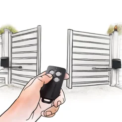 SCS Sentinel Motorisation De Portail-Motorisation à bras articulés OpenGate2 pour portail battant