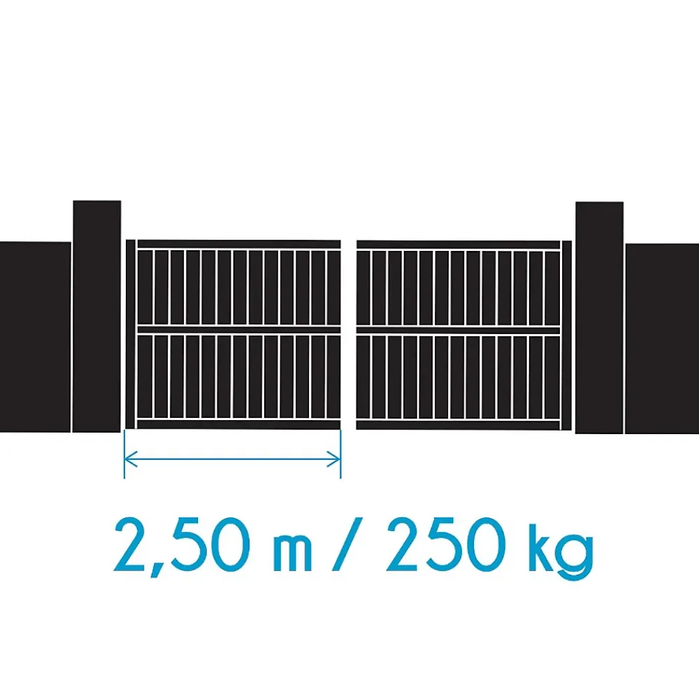 Avidsen Motorisation connectée à bras Orane SE pour portail battant