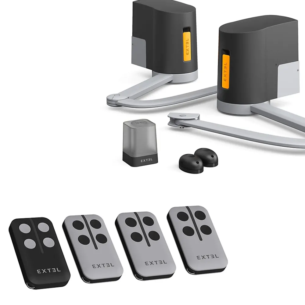 Extel Motorisation connectée à bras articulés pour portail battant : 2.5m/250kg par battant - XB250 - Umii - 761005TELS