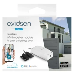Avidsen Motorisation De Porte De Garage-Motorisation connectée porte de garage STRÖMMA 600, max 75kg, guidage par chaîne