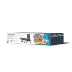 Avidsen Motorisation De Portail-Motorisation connectée à vérins pour portail à battants - Teha Connect + batterie de secours + 2 télécommandes supp.