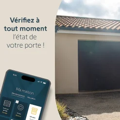 Somfy Motorisation de porte de garage Serenia IO 700 Connect