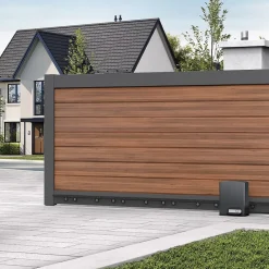 Avidsen Motorisation De Portail-Motorisation solaire Orea 550 pour portail coulissant