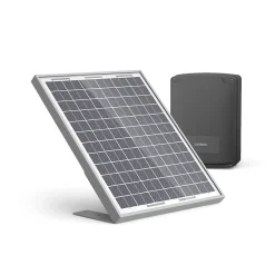 Avidsen Motorisation solaire pour portail coulissant Zenia SE + 2 télécommandes supplémantaires (3 en tout) -