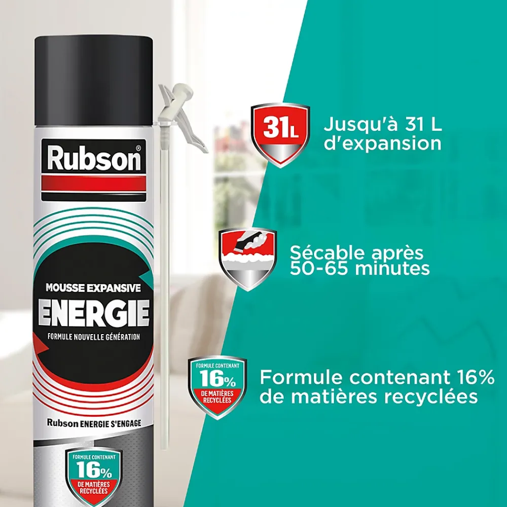 Rubson Mousse expansive energie 750ml