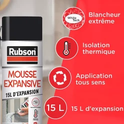 Rubson Mousse Expansive-Mousse Expansive multi-usages 15L