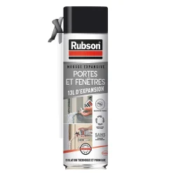 Rubson Mousse Expansive-Mousse expansive Portes et Fenêtres aérosol 500ml