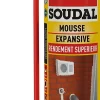 Soudal Mousse expansive jaune rendement supérieur 500ml