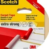 E45 Ruban Adhésif-3M 42022050 Ruban adhésif double-face pour tapis Scotch blanc 50 mm x 20 m