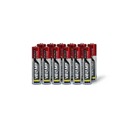 Velamp Pile Aa-Mulitpack de 12 piles alcalines mini stilo LR03 AAA, 1,5V, longue durée