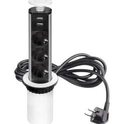 Emuca Multiconnecteur élévateur Vertikal 60 mm