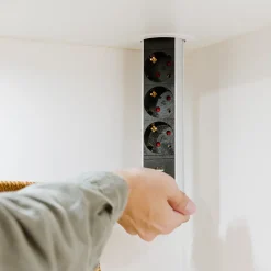 Emuca Multiconnecteur élévateur Vertikal 60 mm