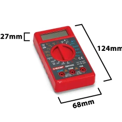 Velamp Testeur De Tension-Multimètre digital 6 en 1, sondes fournies