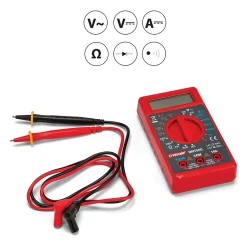 Velamp Testeur De Tension-Multimètre digital 6 en 1, sondes fournies