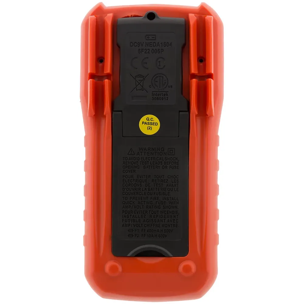 Protec Multimètre-Multimètre digital 8 fonctions