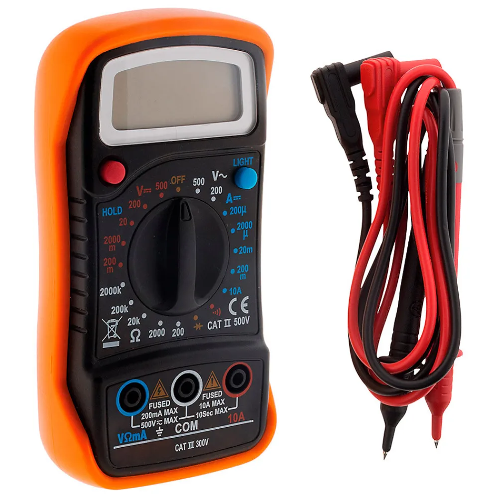 Zenitech Multimètre-Multimètre digital 300V CAT III -