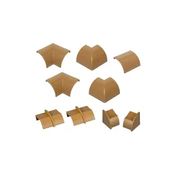 D-Line Multi-Pack d'accessoires pour goulotte effet chêne 22x22mm