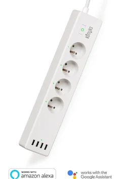 Konyks Multiprise-Multiprise connectée Wi-Fi 4 prises 220V + 4 USB 1.8m