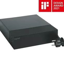 Legrand Multiprise parafoudre 4 prises noir 2 m