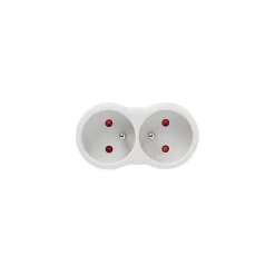 Multiprise-Multiprise 2 prises 16A blanc Homepower