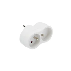 Multiprise-Multiprise 2 prises 16A blanc Homepower