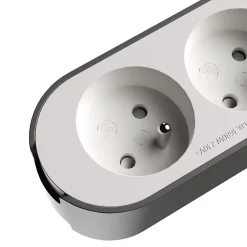 Jacobsen Multiprise 3 prises blanche à câbler