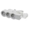 Legrand Multiprise 3 prises blanc et gris 1.5 m