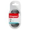 Legrand Multiprise 2 prises blanc et gris
