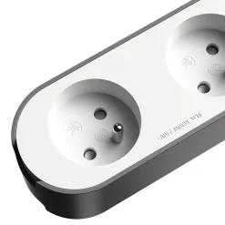 Jacobsen Multiprise-Multiprise 4 prises + 2 USB 1.5 m blanche