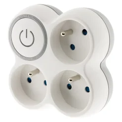 Zenitech Transformateur, Convertisseur Et Chargeur Usb-Multiprise triplite + interrupteur 16A -