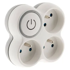 Zenitech Transformateur, Convertisseur Et Chargeur Usb-Multiprise triplite + interrupteur 16A -
