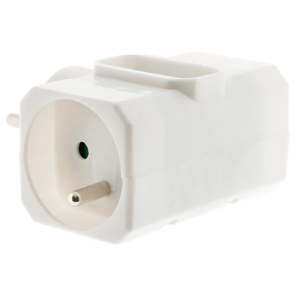 Zenitech Multiprise triplite 2x16A + 1x6A latérale -