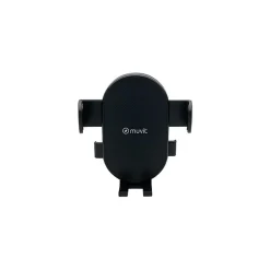 Muvit Accessoire Smartphone Et Tablette-Support Voiture pour Smartphones 2 en 1 Flex avec Pince Extensible à 87mm Noir