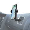 Muvit Accessoire Smartphone Et Tablette-Support Voiture Universel 360 degrés Grip Déporté Rotatif Extensible 80mm Noir