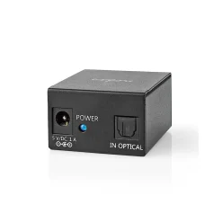 Nedis - Repartiteur TosLink deux voies - Entree TosLink femelle - Bouton poussoir