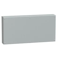 Schneider Electric Nsysbm408012 Schneider Spacial Sbm - Boite étanche Ip66 En Acier 400x800x120mm - Couvercle Plein